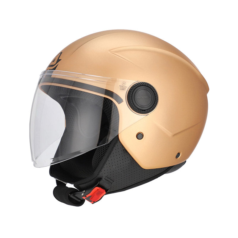 Acerbis Jet Brezza Metallic Helmet Bronze Matt
