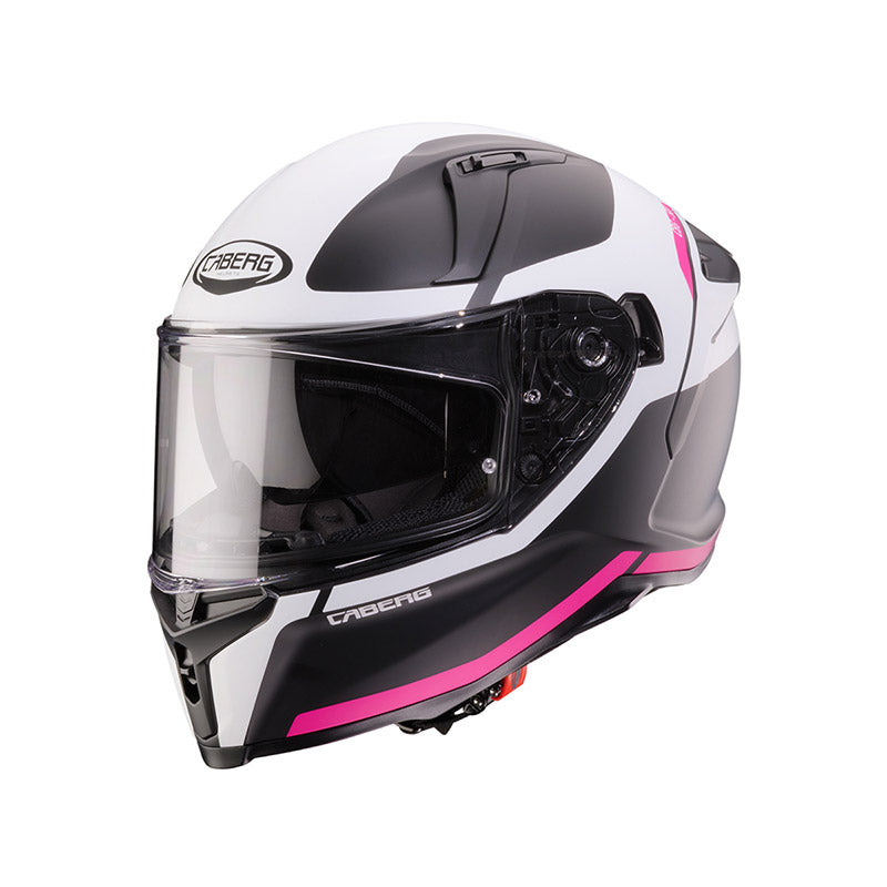 Caberg Avalon X Pure Helmet White Fuchsia Matt