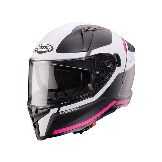 Caberg Avalon X Pure Helmet White Fuchsia Matt